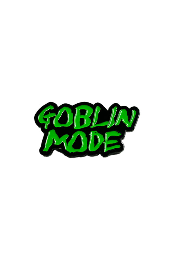 Goblin Mode Wicked Green Enamel Pin | Pre-Sale