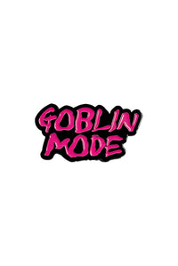 Goblin Mode Wicked Pink Enamel Pin