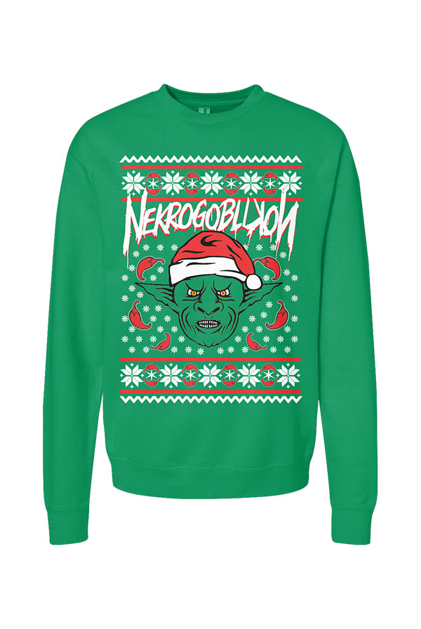 Goblin Holiday Crewneck (Green)