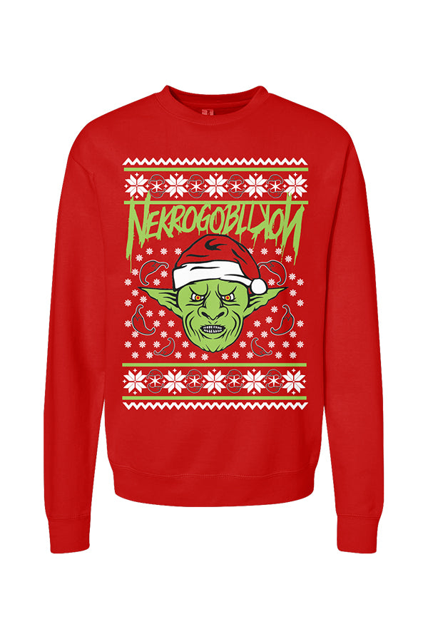 Goblin Holiday Crewneck (Red)