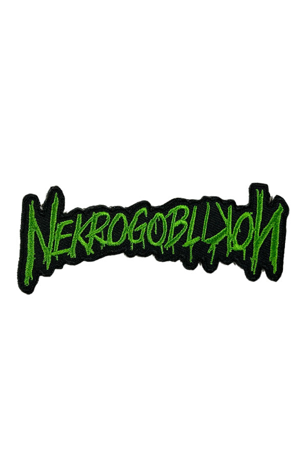 Nekrogoblikon Wicked Green Embroidered Patch