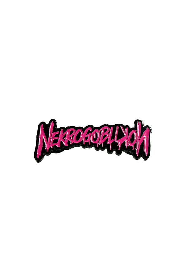 Nekrogoblikon Wicked Pink Enamel Pin | Pre-Sale