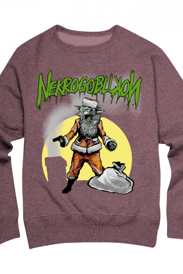Santa Goblin Crewneck (Maroon)