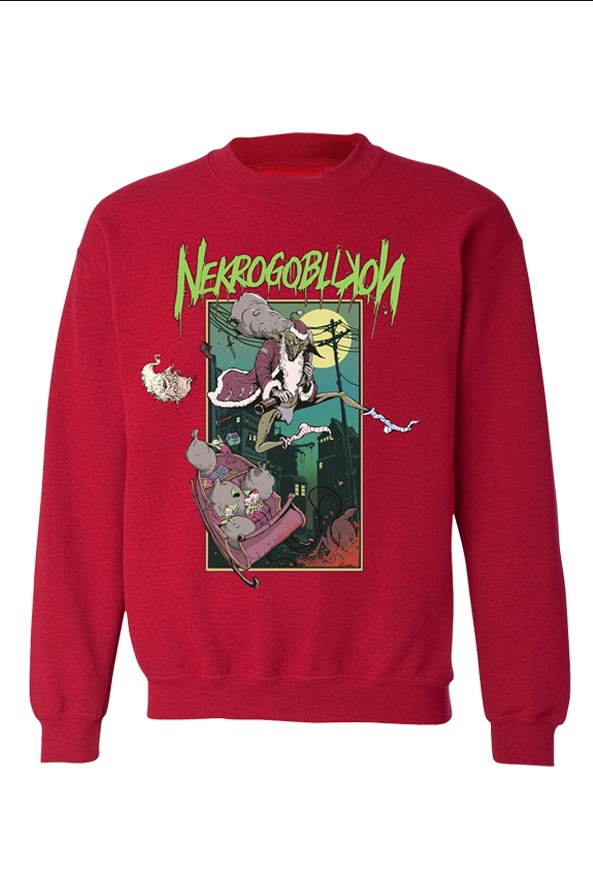 Goblin Sleigh Ride Crewneck Sweater